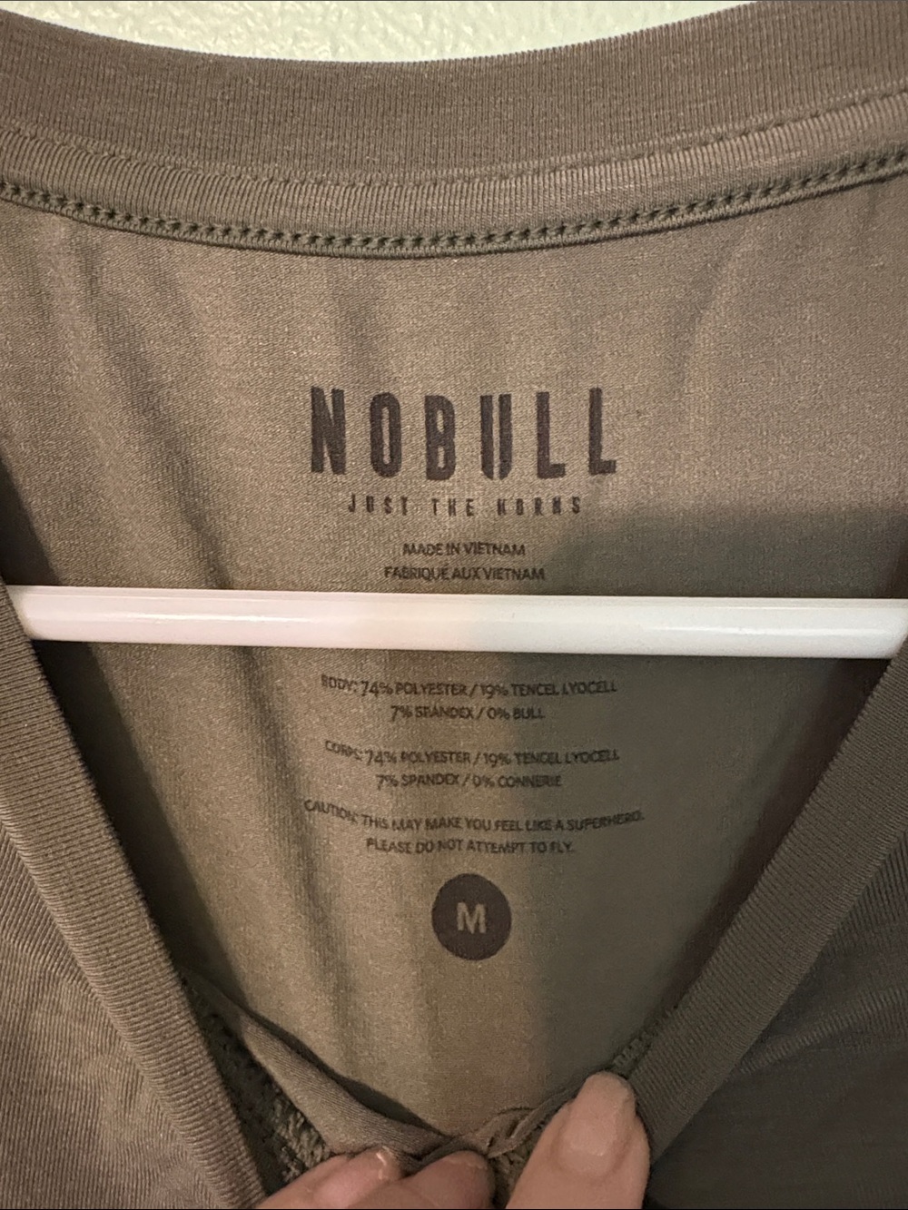 NOBULL Women's London Cropped Tank - Olive - Picture 2 of 4